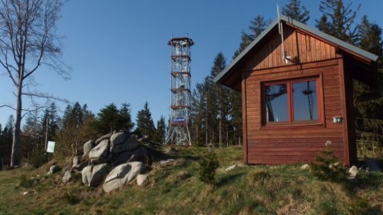 Rozhledna Feistův kopec u Olešnice