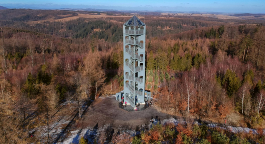 22-Rozhledna Halaška u Budišova nad Budišovkou 