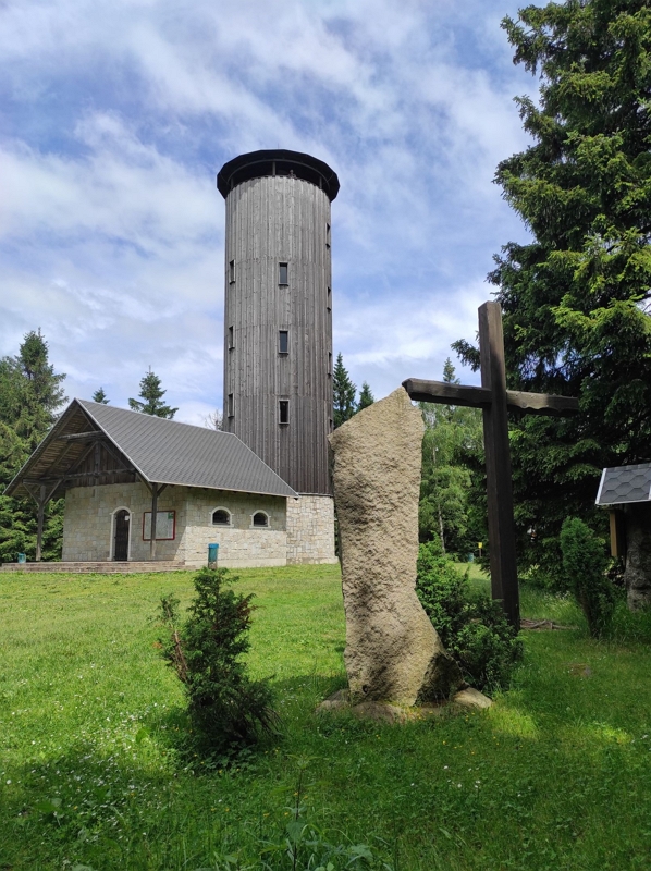 Rozhledna Borůvková hora - pěší