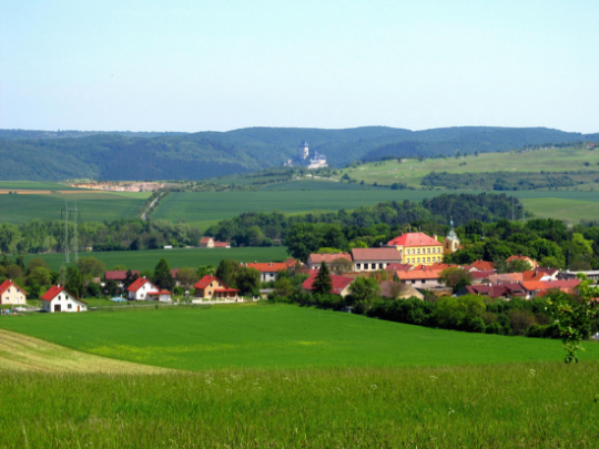 Vyhlídka na hrad Karlštejn