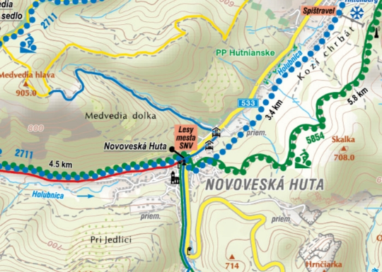 Novoveská Huta - kamenný most