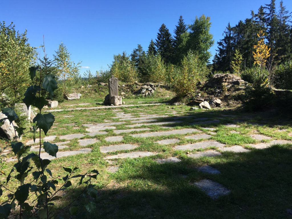 Hořice - zbytky kostela