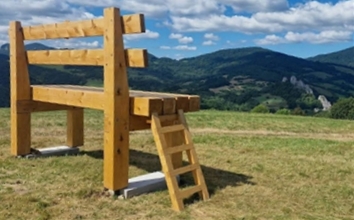 Lednica, obria lavička