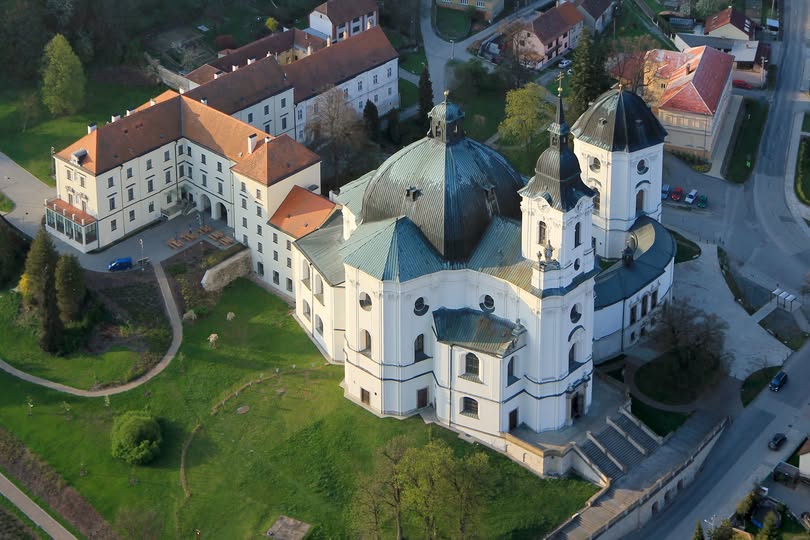 Křtiny - Poutní kostel Panny Marie