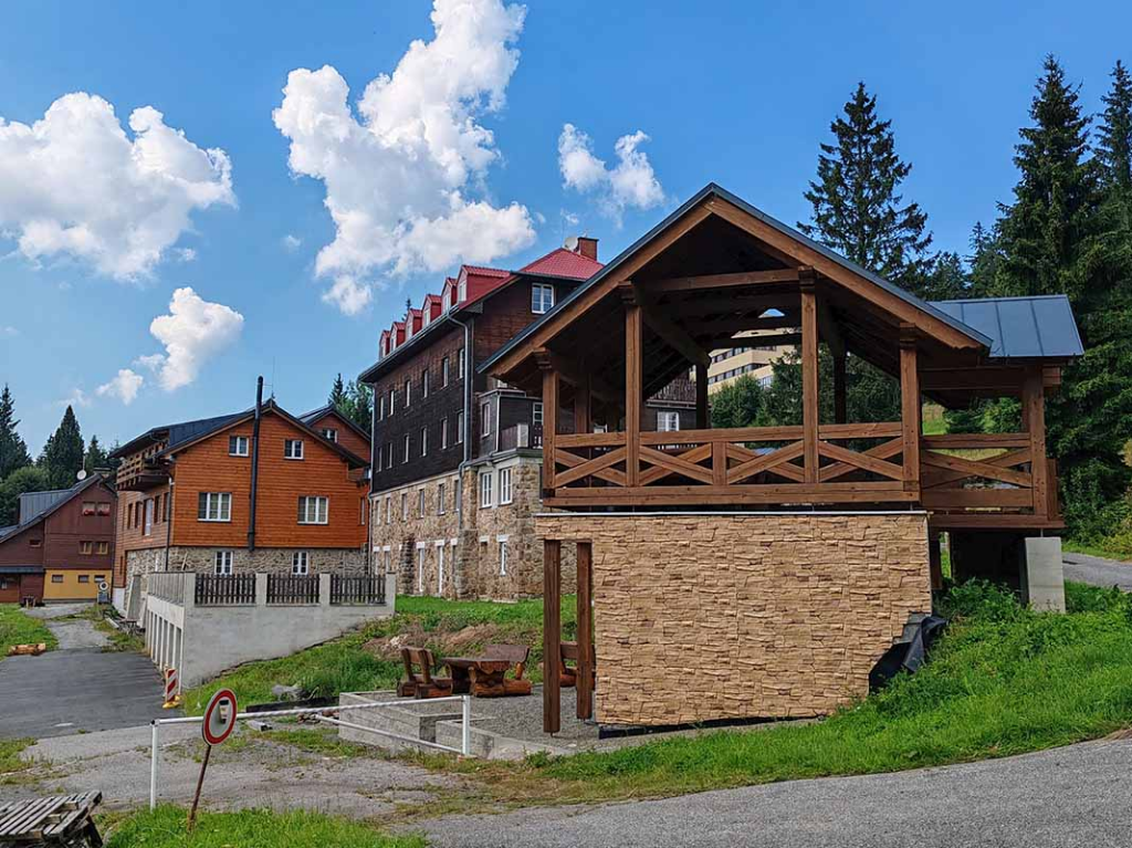 Vyhlídková pergola Bílý kříž
