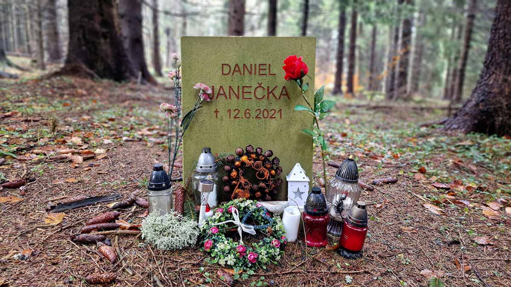 Pomník Dana Janečky